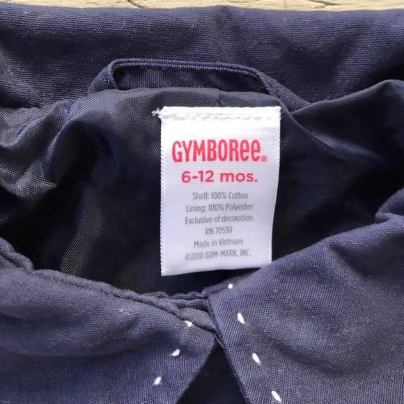 Skirted Navy Jacket with White Stitching Details - Picture 3 of 5